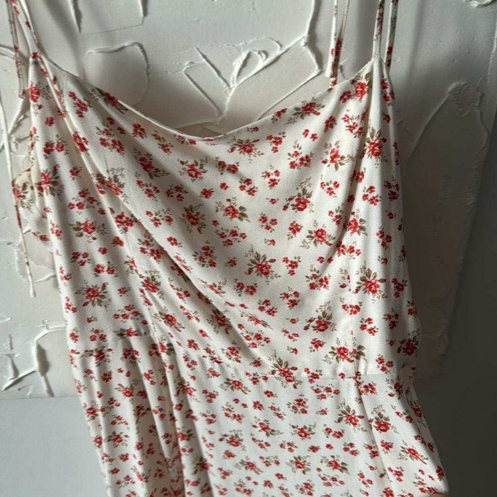 Reformation Bisque Mini Dress in Floral Colette Print - Picture 4 of 6